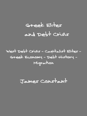 cover image of Greek Elites and Debt Crisis